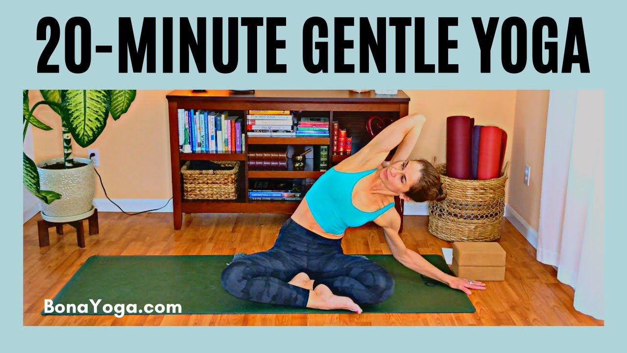 20-Minute Gentle Yoga | A Feel Good Yoga Flow | All Levels - YouTube