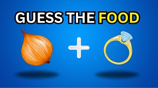 Guess The Food By Emoji | Food and Drink by Emoji Quiz