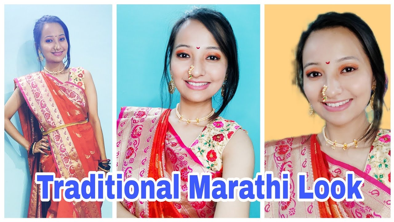 Traditional Marathi Look  - YouTube