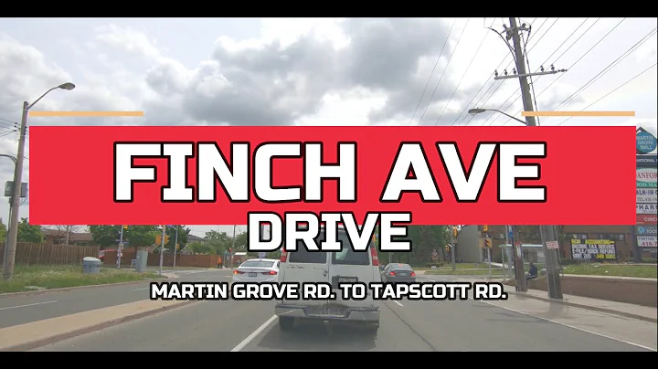 FINCH AVE | EASTBOUND| Martin Grove to Tapscott Rd...