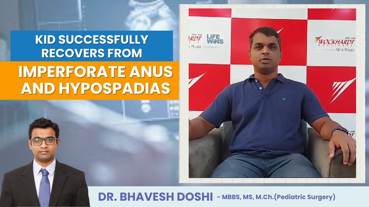 Successful Neonatal Surgery for imperforate anus and Hypospadias by Dr. Bhavesh Doshi