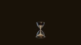 Silent Hourglass | Amber Sand Falling – 10 Minutes of Warm Calm