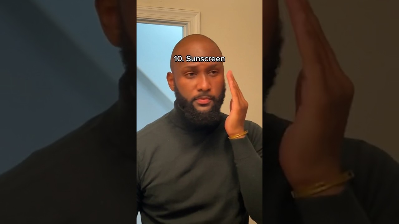 Typical morning hygiene routine 