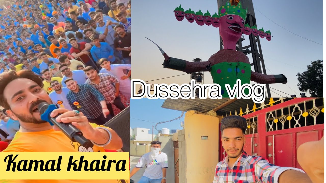 Dussehra vlog Garhdiwala ) ( Live show kamal Khaira 🤙 ( Ajay Nagpal ) 2022