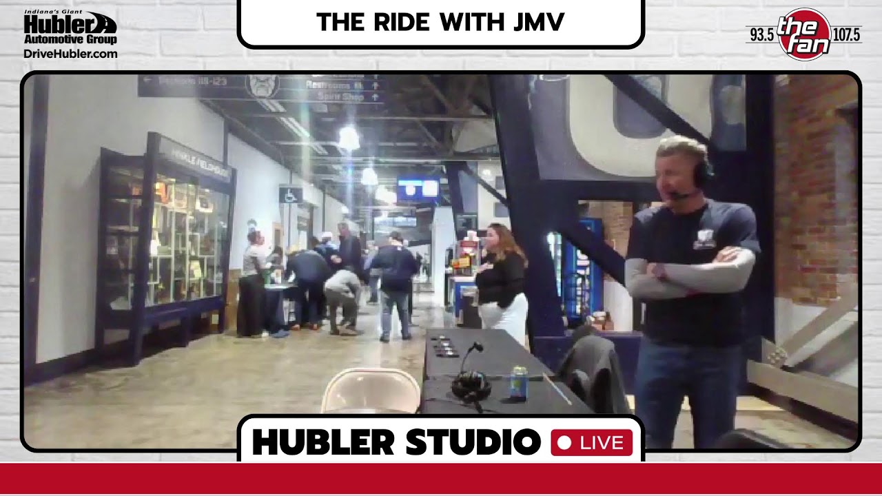 The Ride With JMV - Live At Hinkle Fieldhouse Ahead of Butler-Creighton!
