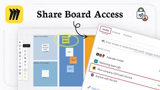 How to share a board in Miro (Grant Permission Control)