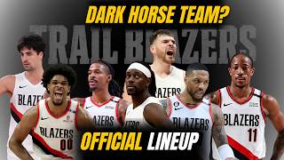 PORTLAND TRAIL BLAZERS LINEUP 2026-27 COMPLETE ROSTER STARTING 5