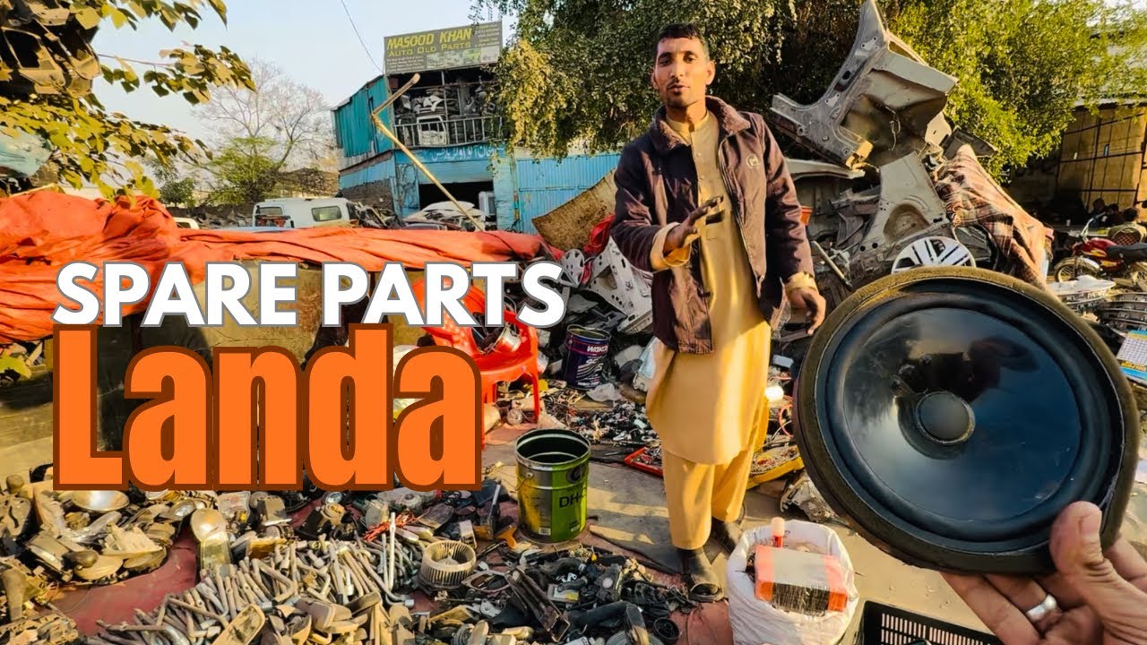 Spare Parts Landa Market Tour 2025 | Sabse Sasta Car Parts Pakistan Mein! | Meko Vlogs