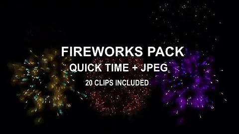 Fireworks Pack Stock Motion Graphics