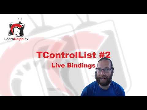 Delphi #172 - TControlList with LiveBindings