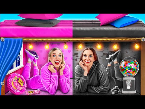 Video Những căn phòng bí mật dưới gầm giường | Thử thách 24... - youtube