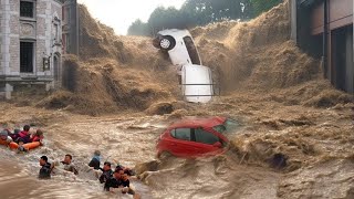 Horrible Footage! Catastrophic Floods Hit Spain.