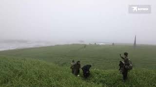 Tsunami hits Shumshu, Kuril Islands, Russia. Jul. 30, 2025