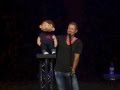 Paul Zerdin and his puppet Sam does Muppet impression