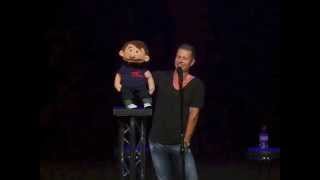 Paul Zerdin and his puppet Sam does Muppet impression