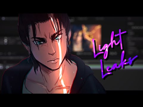 after effects Light Leaks *Like Visper* tutorial | افتر افكت شرح اللايت ليكس