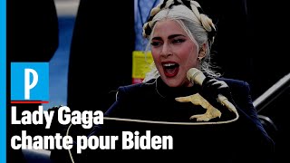 Investiture de Joe Biden : Lady Gaga interprète l'hymne national américain