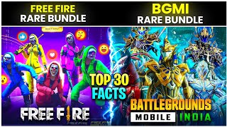 Top 30 Facts about free fire and pubg | इन Games के बारें में कुछ ऐसी बातें जो आप नहीं जानते होंगे