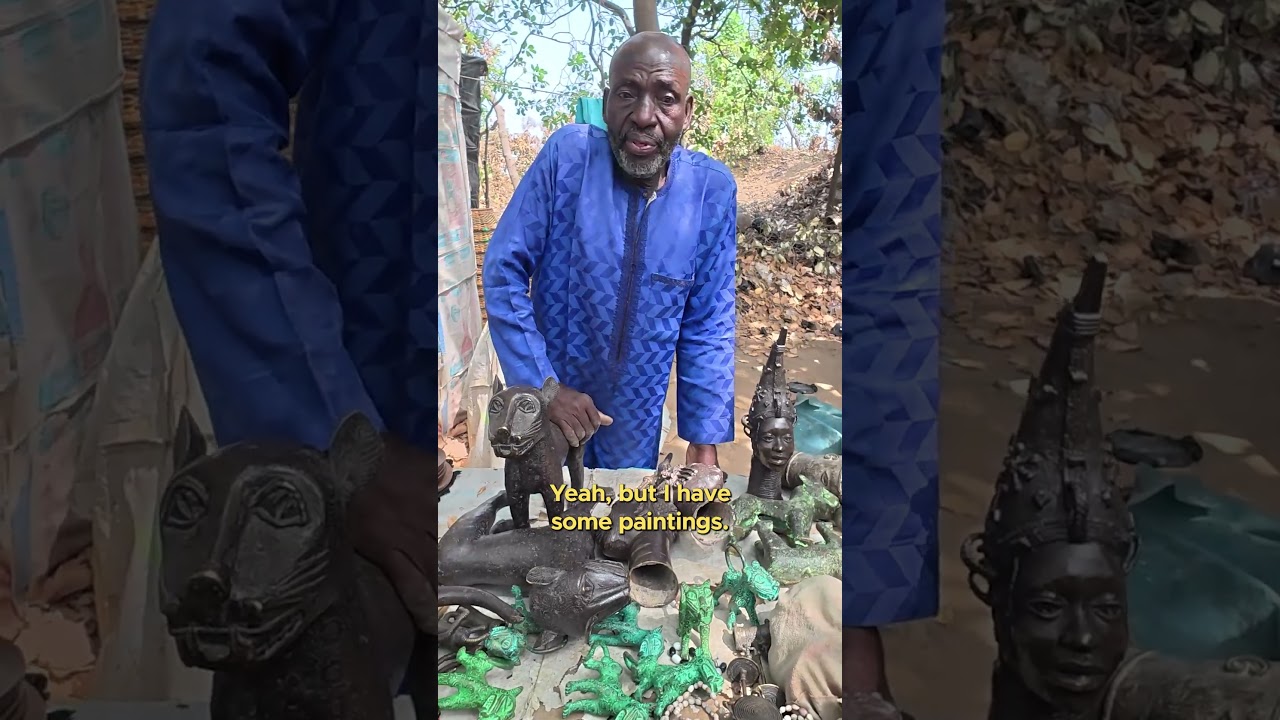 Surprising Kind Nigerian Father With Funds To Build Shelter For His Shop In Nigeria 🇳🇬 #shorts