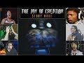 Gamers Reactions to the First Jumpscare ft. Animatronics | The Joy Of Creation: Story Mode