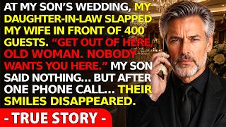 At My Son’s Wedding, My Daughter In Law Slapped My Wife And Said, “Get Out, Nobody Wants You Here 