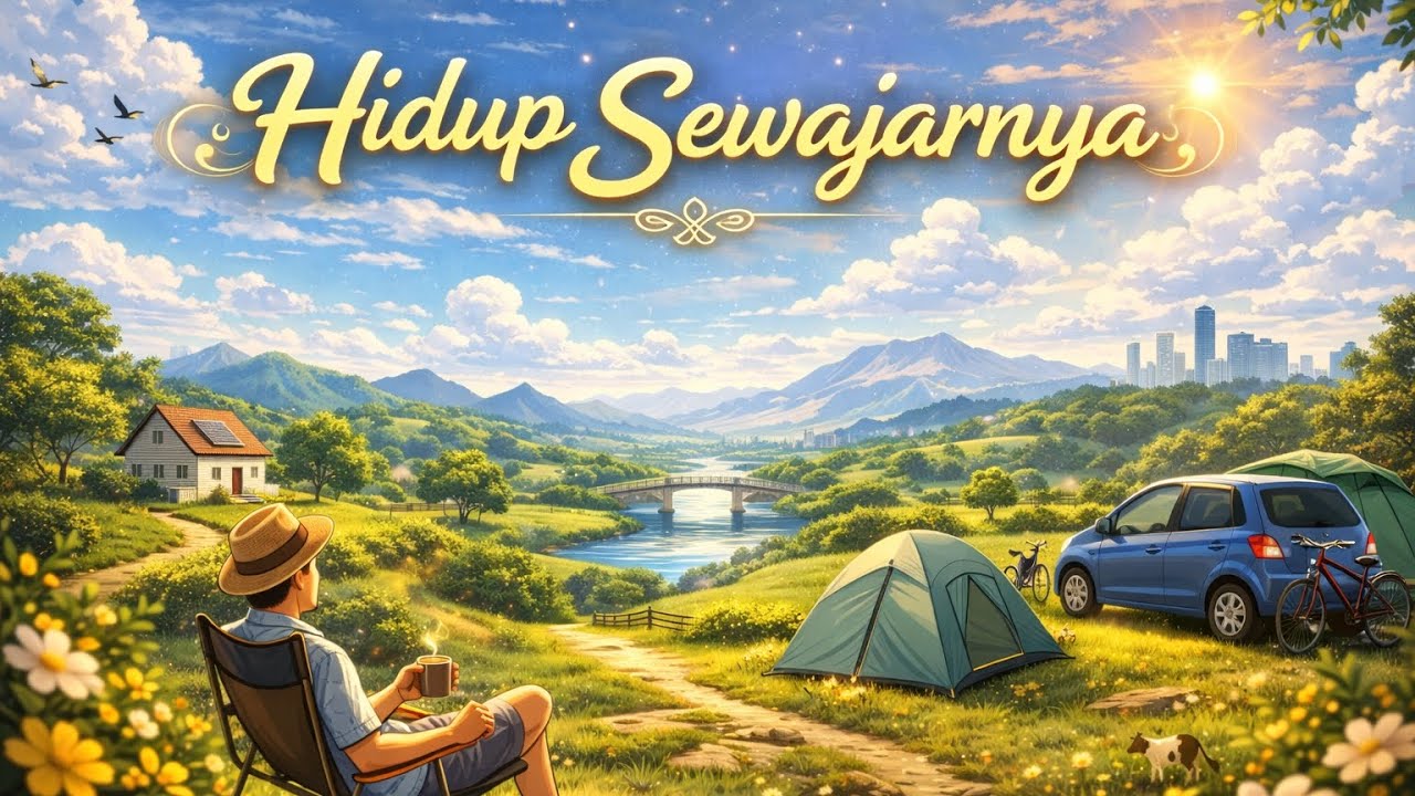 Hidup Sewajarnya | Lagu Rap Islami tentang Syukur dan Anti Serakah