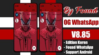 Fouad WA Terbaru 2021 || OG WhatsApp V8.85 Update Tampilan Makin Kece screenshot 4