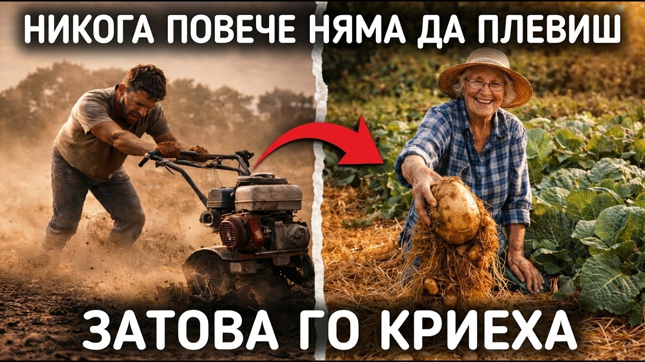 Никога повече не плевете: „Мързеливата тайна“ на почвата, която криеха от нас