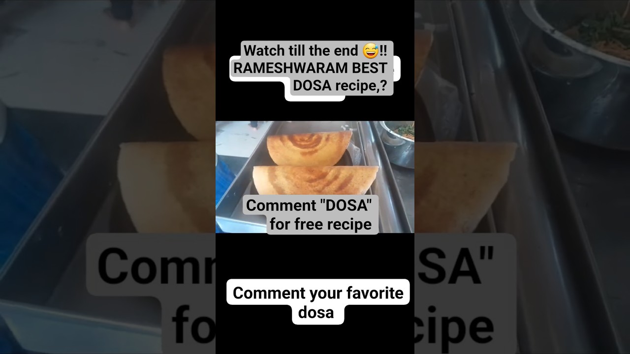 “Ever seen masala dosa made like this? Rameshwaram’s  secret revealed! 🤯🥞🔥”#foodshorts #viralfood