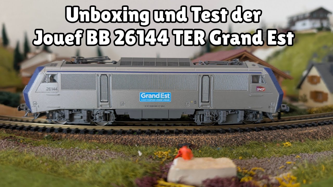 Ich Unboxe und Teste die BB 26144 TER Grand Est von Jouef ( 