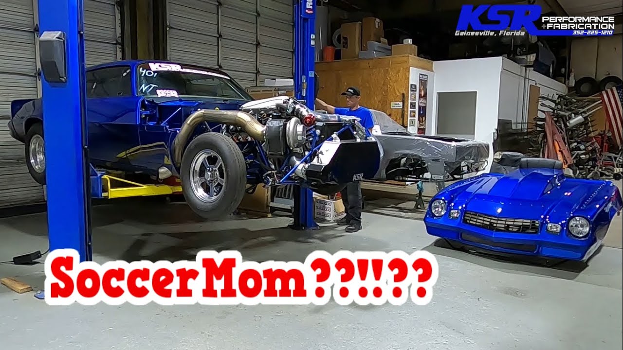 Why is our racecar named SoccerMom???? - YouTube