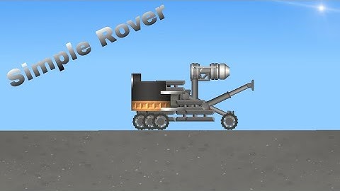 How to Make a Simple Rover in SFS (DLC/No DLC)