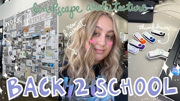 USC First Day of School | Landscape Architecture