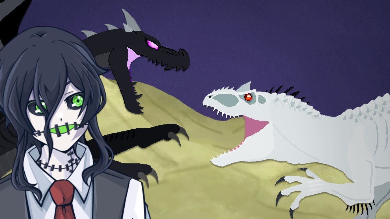 Dinosaur vs Dragon | Toby reacts to Indominus Rex vs Ender Dragon by Dinomania