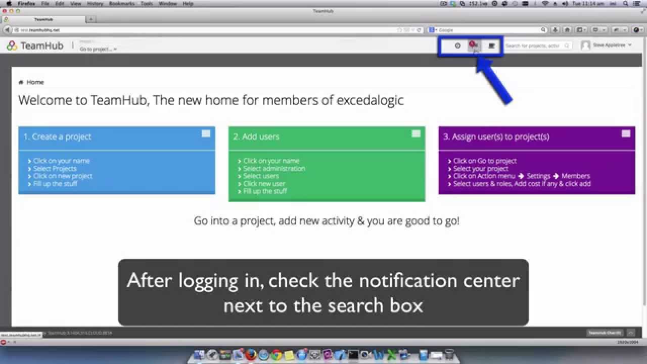 Using TeamHub : Activity tracking workflow part 1