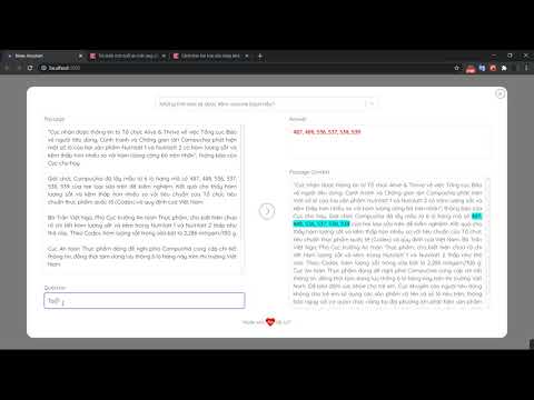 Machine Reading Comprehension For Vietnamese Health News - YouTube