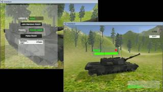 Unity - Tank Attack (Local Networking in Game) screenshot 3