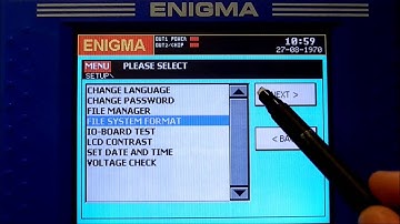 ENIGMATOOL - TUTORIAL - HOW TO MAKE FILE SYSTEM FORMAT