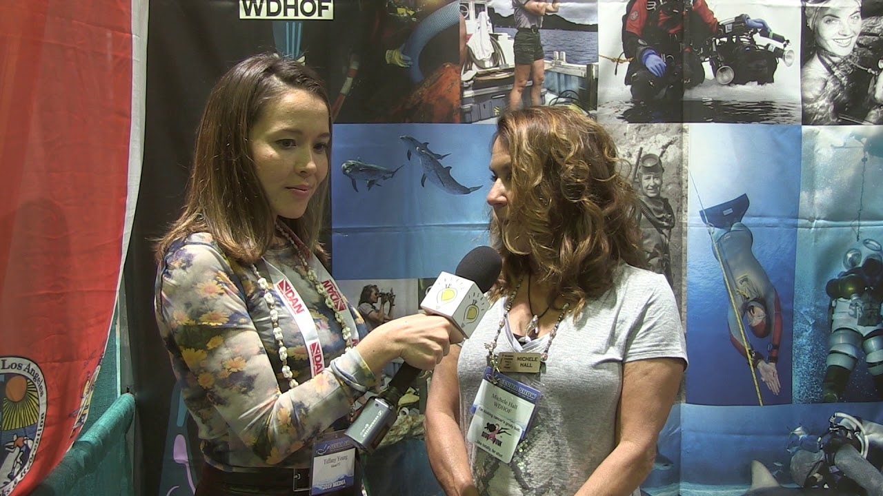 Women Divers Hall of Fame Michele Hall Scuba Show 2019 YouTube