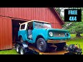 BARN FIND FREE 1964 IH Scout 80 4x4 | Found Sitting for Years - International Scout Rescue.