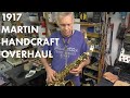 1927 Martin Handcraft Tenor Saxophone Overhaul