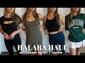 HALARA REVIEW | activewear try on haul, trying the tiktok viral leggings and dress! *discount code*