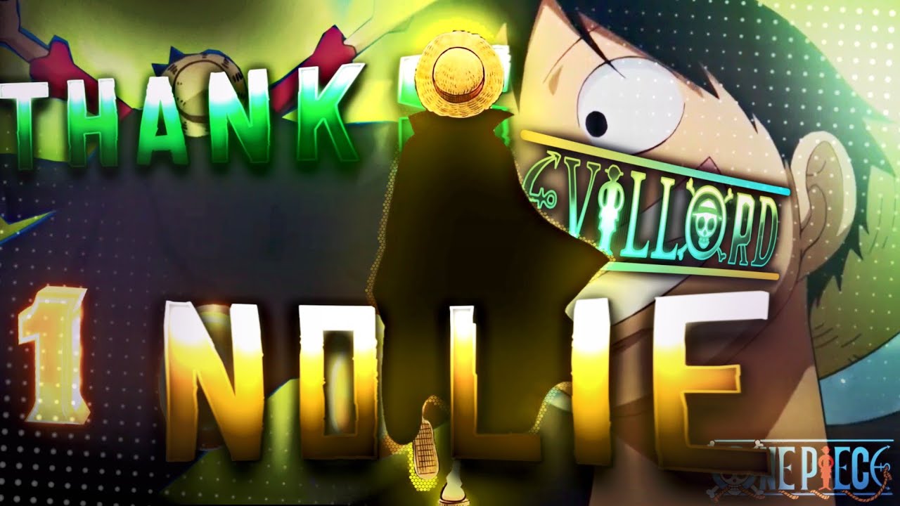 One piece - Luffi - No lie [EDIT/AMV] SPECIAL 0,1K 🎉🥳 - YouTube