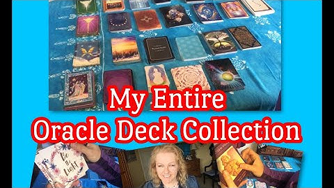 My Entire Oracle Deck Collection #myoraclecollection, #myentireoraclecollection #toporacledecks