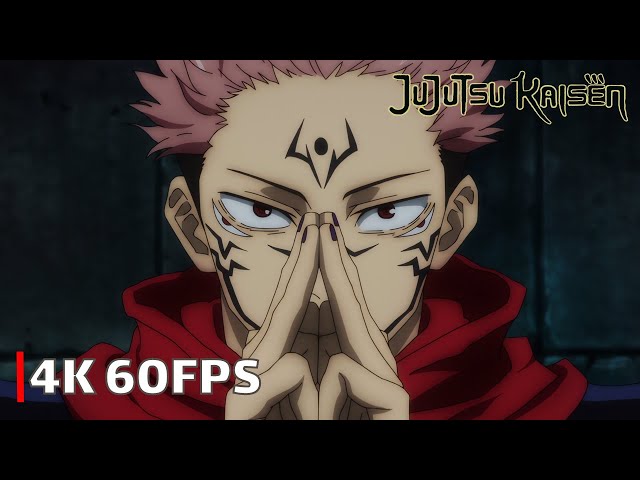 Sukuna vs Special Grade - Full Fight | Jujutsu Kaisen Season 1 Episode 4 | 4K 60FPS | Eng Sub class=