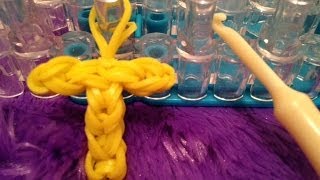 How to: Rainbow Loom letter T charm