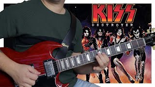 Kiss - Detroit Rock City | Amazing Guitar Solo Cover #shorts