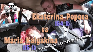 Car Jitsu 8. Russian Iron: Ekaterina Popova (Blue Belt) Vs Maria Kalyakina (White Belt)