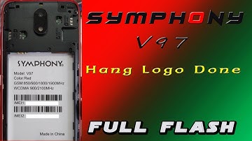 Symphony V97 Hang Logo Done Full Flash With Flash File | Tutorial Guru bd