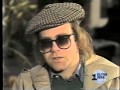 Elton John - Interview with Mike Douglas in Central Park during November of 1977